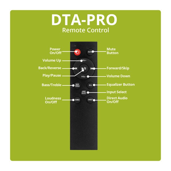 Main product image for Dayton Audio DTA-PRO 100W Class D Bluetooth Amplifi 300-3835